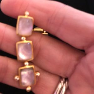 Julie Vos pink earrings